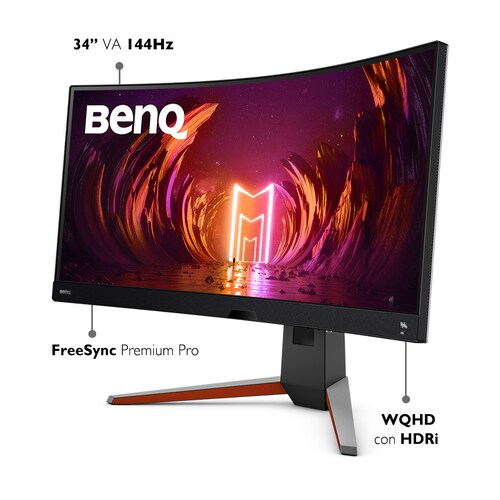 Monitor Gamer Curvo 144hz 27 pulgadas Mobiuz EX3410R WQHD FreeSync