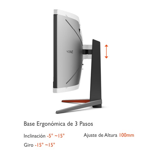 Monitor Gamer Curvo 144hz 27 pulgadas Mobiuz EX3410R WQHD FreeSync