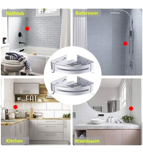 Repisa Esquinero Regadera Organizador Para Baño O Cocina