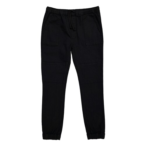 Jogger Fashion de Gabardina Premium - Negro Holstone Hombre