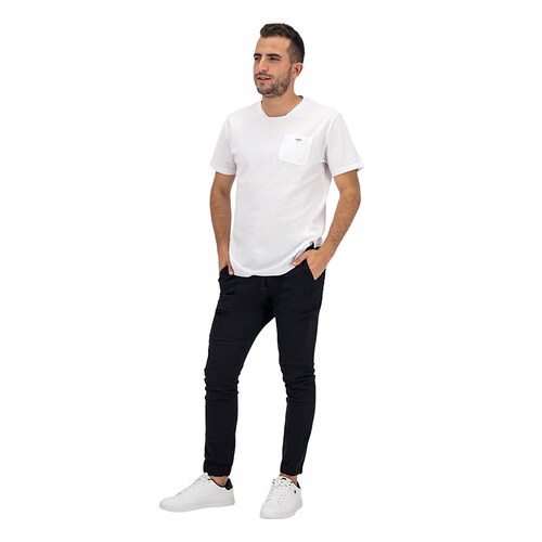 Jogger Fashion de Gabardina Premium - Negro Holstone Hombre
