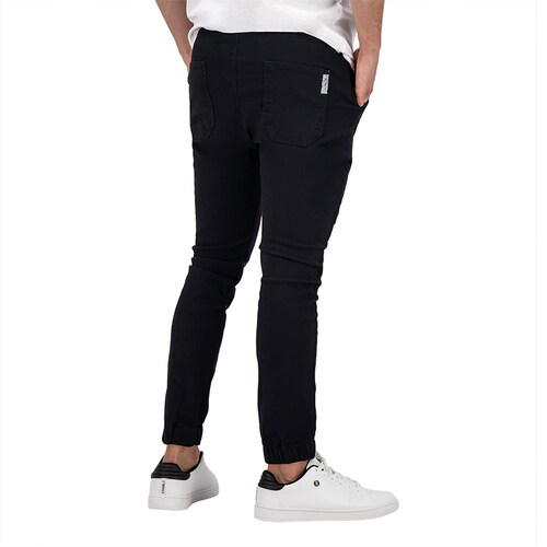Jogger Fashion de Gabardina Premium - Negro Holstone Hombre