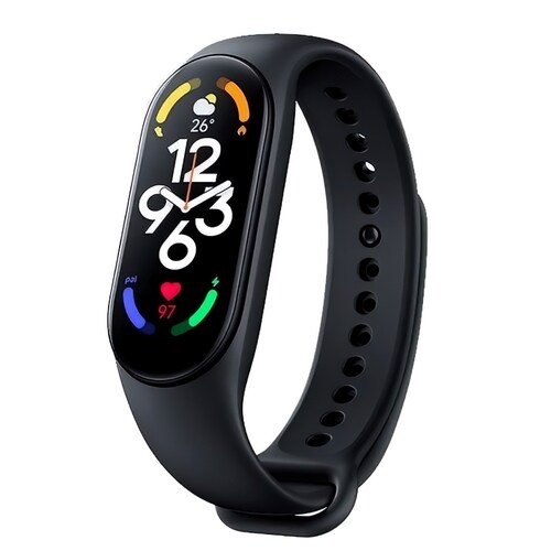 Xiaomi Mi Smart Band 7 1.62 Caja Negra, Malla Negra