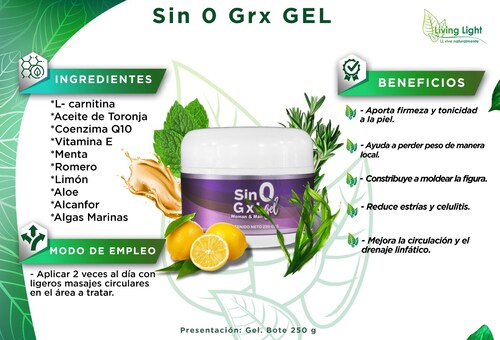 Moldea tu Figura, Revierte Celulitis, Flacidez, Grasas - Sin 0 Gx gel (2 Frascos).