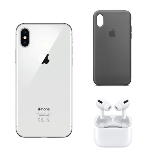 Apple Iphone X Blanco 256GB Reacondicionado Grado A .