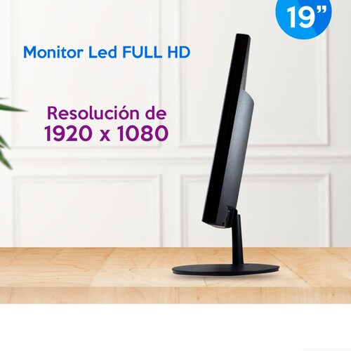 Monitor Led 19" Full HD HDMI/VGA Puerto USB Ens-mdh 19 Enson