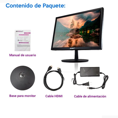 Monitor Led 19" Full HD HDMI/VGA Puerto USB Ens-mdh 19 Enson