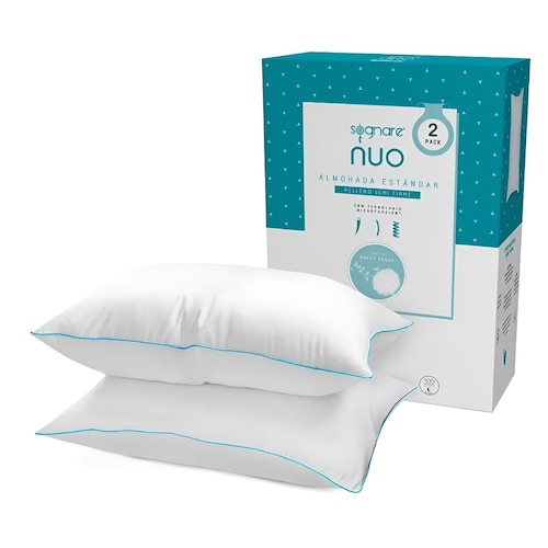 Sognare Nuo Almohada Estándar 2 Pack