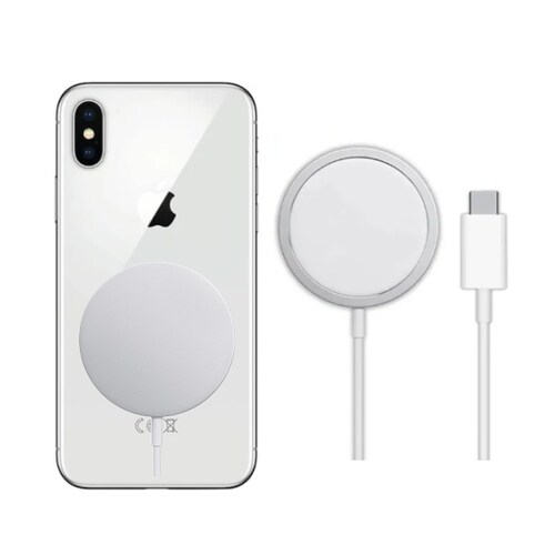 Apple Iphone X Blanco 256GB Reacondicionado Grado A + Cargador Inalambrico.