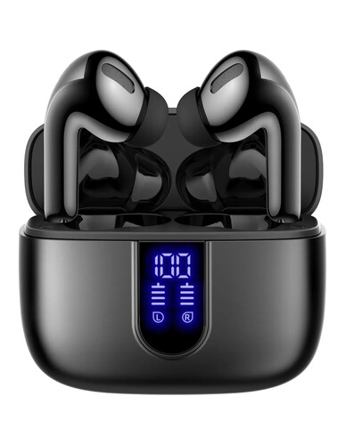 Audífonos In-ear Petukita Box Inalámbricos Reducción De Ruido X08 Negro