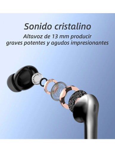 Audífonos In-ear Petukita Box Inalámbricos Reducción De Ruido X08 Negro