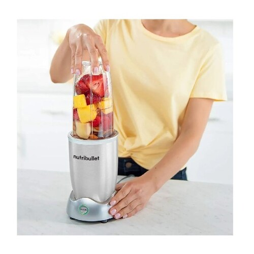 Mini licuadora Nutribullet Plata Pro Plus 1200w N12-1001