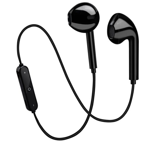 Audifonos Bluetooth Manos Libres Inalambricos Recargables S6 Negros