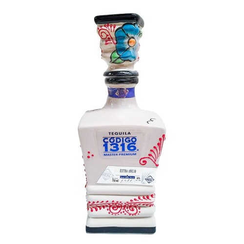 Tequila Código 1316 Extra Añejo Cerámica 750 ml