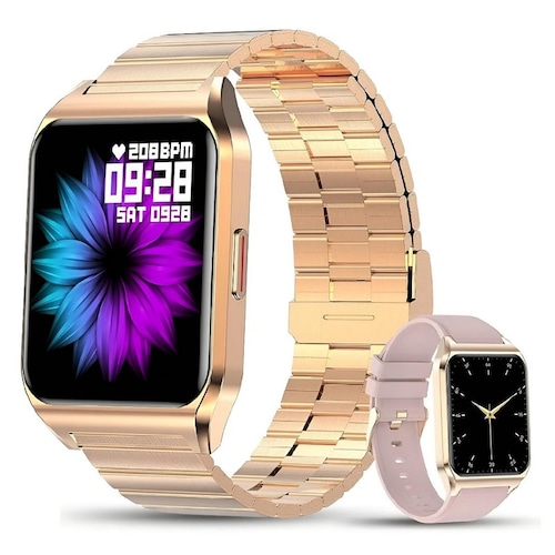Smartwatch Para Mujer, Reloj Inteligente Deportivo Bluetooth