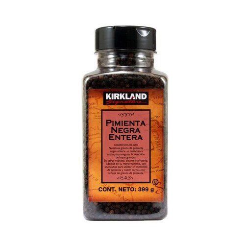 Pimienta Negra Entera Kirkland 399g