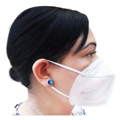 N95 Respirador/cubrebocas certificado uso medico y civil 3 piezas