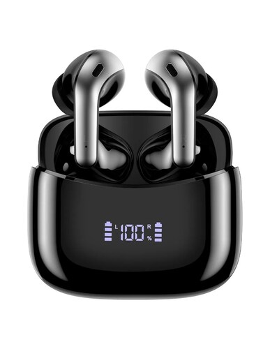 Audífonos In-ear Inalámbricos Bluetooth Petukita Box Negro X15CC Negro