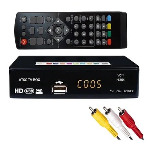 Decodificador Convertidor Digital Señal Analoga Hd 