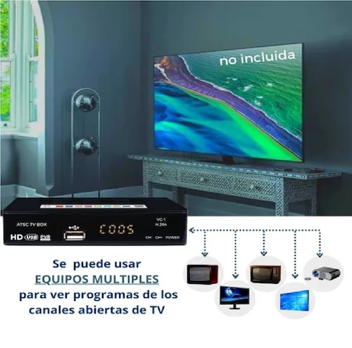 Decodificador Convertidor Digital Señal Analoga Hd 