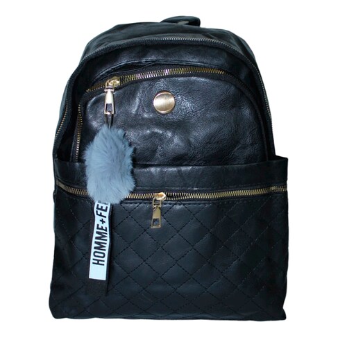 Mochila Escolar Trabajo Cuero Sintetico Impermeable Moda Casual resistente