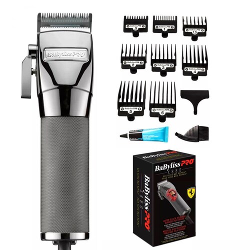 Cortadora de pelo BaBylissPRO X880 plateada 