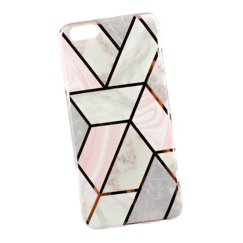 Funda Case Triche para IPHONE 6 | IPHONE 6S Diseño Mármol Geométrico Color Blanco