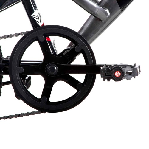 Bicicleta Veloci Nautilus Rodada 20 Gris De Montaña