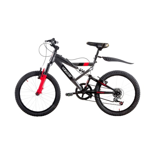Bicicleta Veloci Nautilus Rodada 20 Gris De Montaña