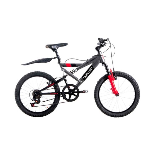 Bicicleta Veloci Nautilus Rodada 20 Gris De Montaña