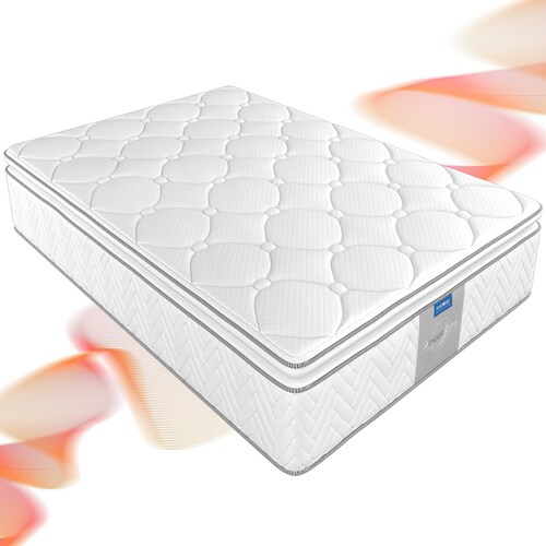 Colchón Individual Leyen Restonic Con Colchoneta PILLOW TOP 100% Hipoalergénico .