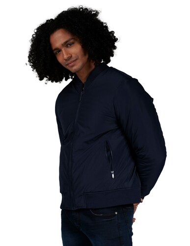 Chamarra Tipo Bomber Reversible Para Hombre Generra 228410