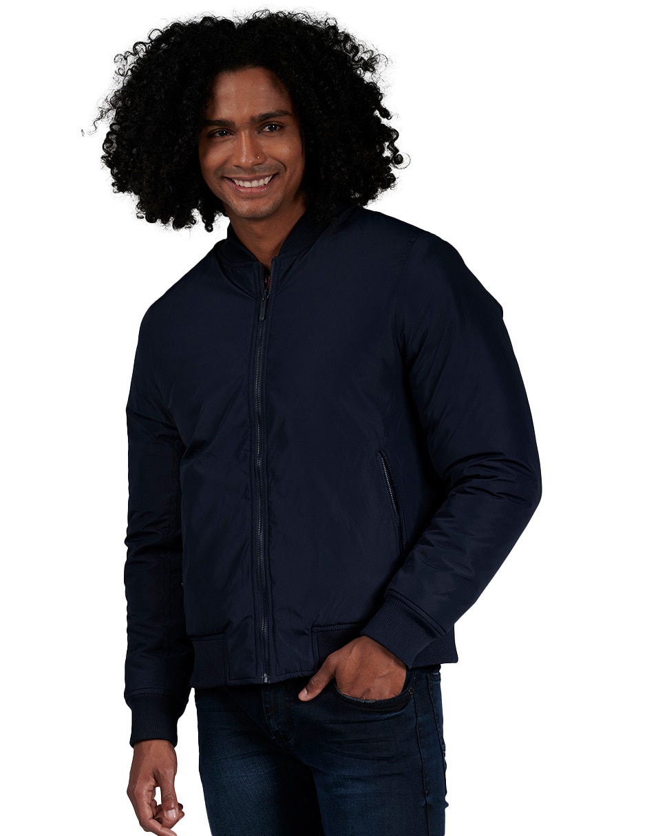 Chamarra discount reversible hombre