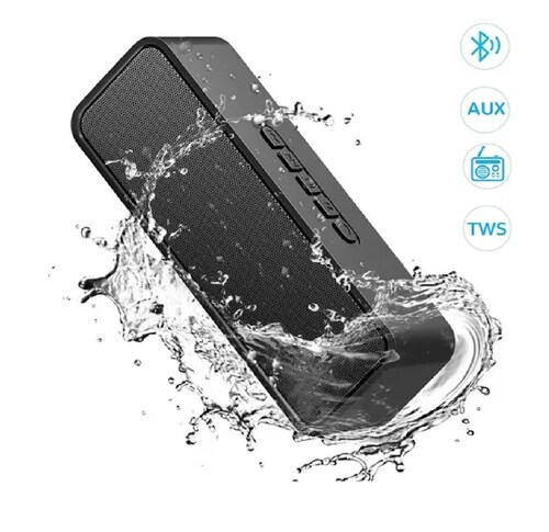 Bocina Bluetooth 5.0 Portátil Altavoces Negro