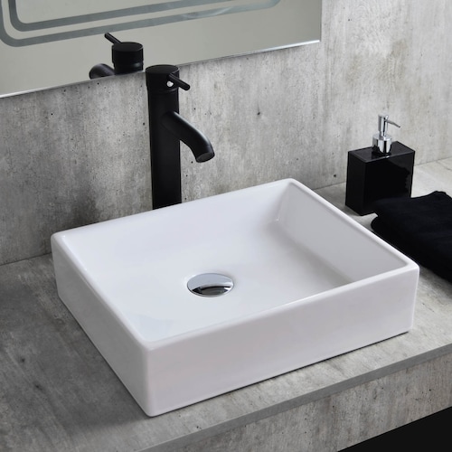 Esatto® Kit Platz N Paquete Lavabo Llave Negra Desagües