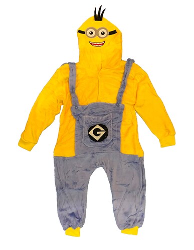 Pijama mameluco minion niña o niño Bomy Collection