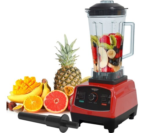 Licuadora Profesional 1500w 2.2l Blender 6 Aspas Industrial