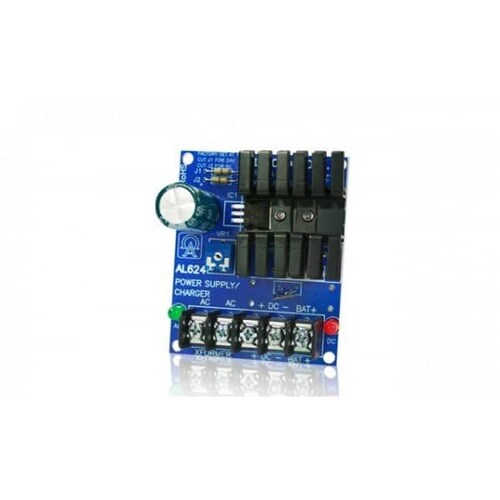 Altronix Tarjeta de Fuente de Poder y Respaldo AL624, Salida 6/12/24V