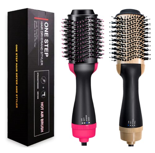 CEPILLO DE AIRE CALIENTE 2 EN 1.