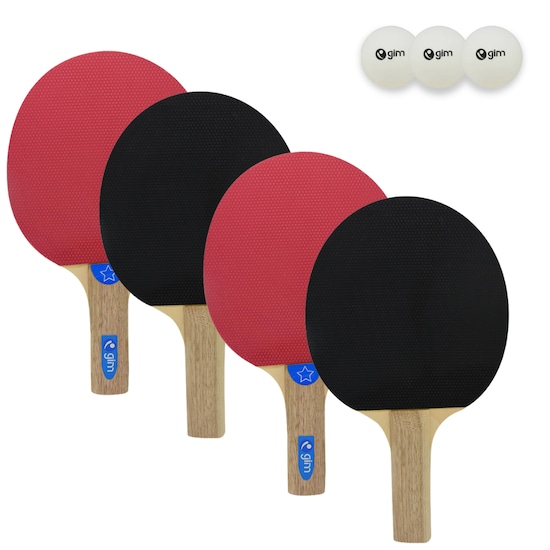 Set de raquetas y pelota para ping pong - ONE