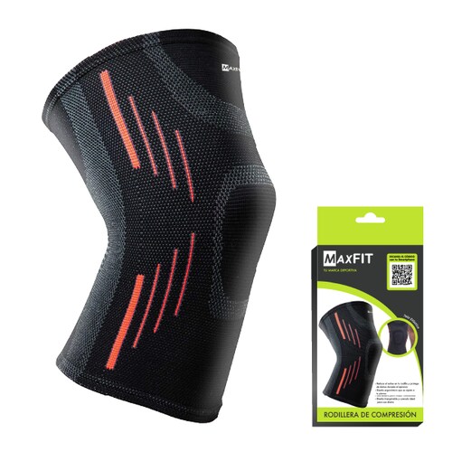 1 Par De Rodillera Elástica De Compresión Premium, Sport Hx915 Maxfit