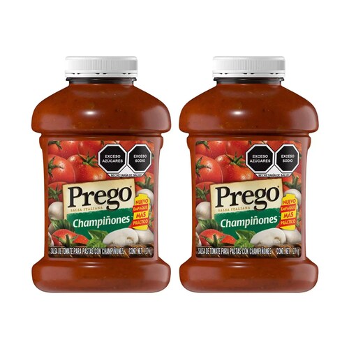 Prego Salsa De Tomate Para Pasta - Champiñones 1.27kg