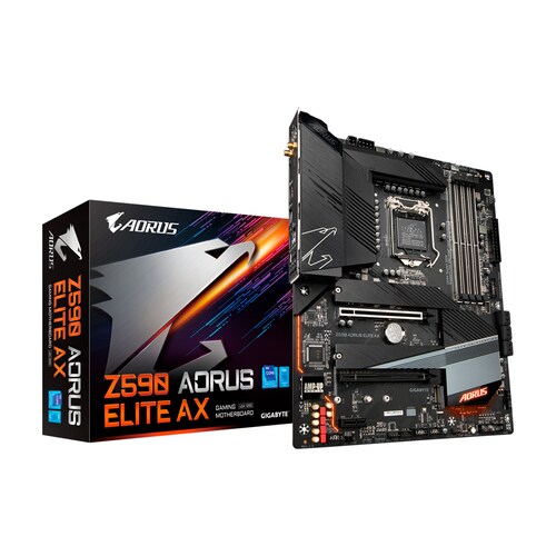 Tarjeta Madre Aorus Elite Z590 AX Wifi Intel 10ma Y 11va Gen