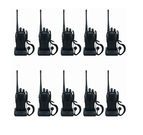 Set Radios Uhf Fm Transceptor Con Linterna 
