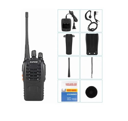 Set Radios Uhf Fm Transceptor Con Linterna 