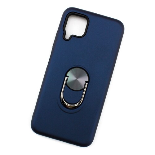 Funda Case Triche para HUAWEI P40 LITE Diseño Hibrida Anillo Color Azul Marino