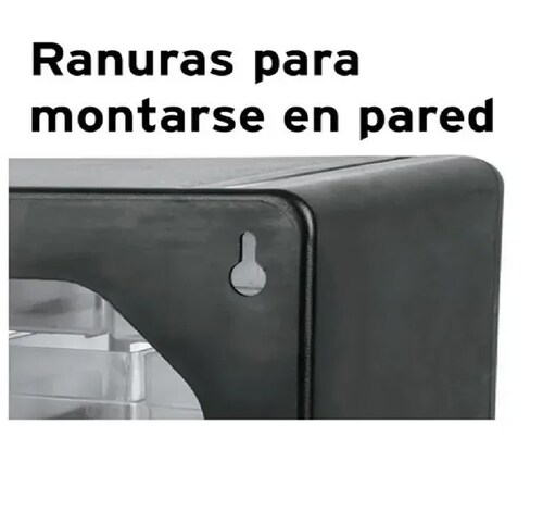 Organizador De 64 Gavetas Negro