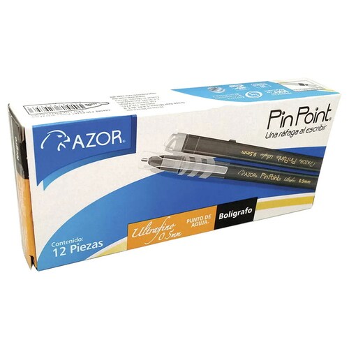 Bolígrafo Lapicero Pluma Ultra Fino negro rojo azul 24 Piezas Punta de Aguja 0.5 mm