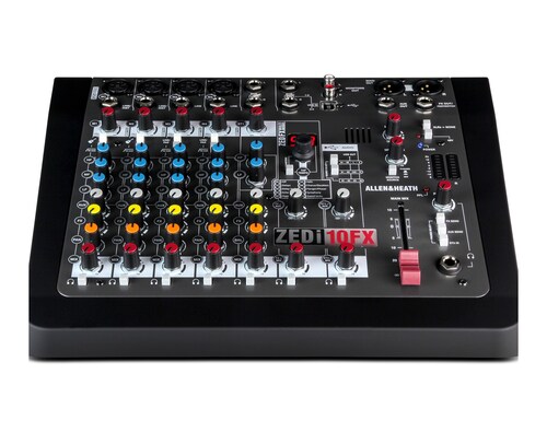 Mezcladora 10 Canales Allen & Heath Zedi-10fx Con Efectos.