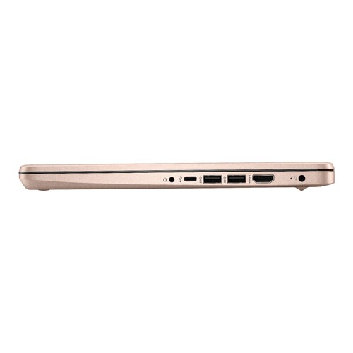 Laptop HP 14-dq0034dx 14" Intel Celeron RAM 4GB eMMC 64GB Rosa